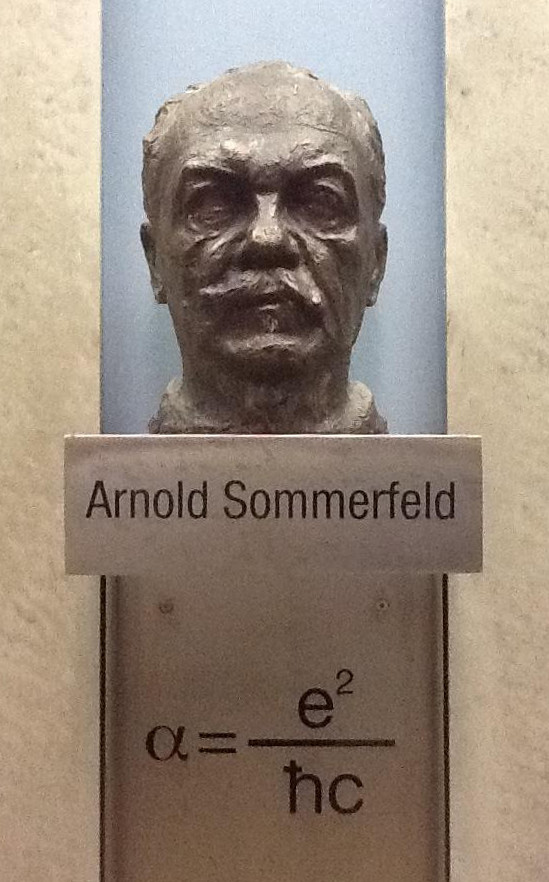 Arnold Sommerfeld, the fine structure constant